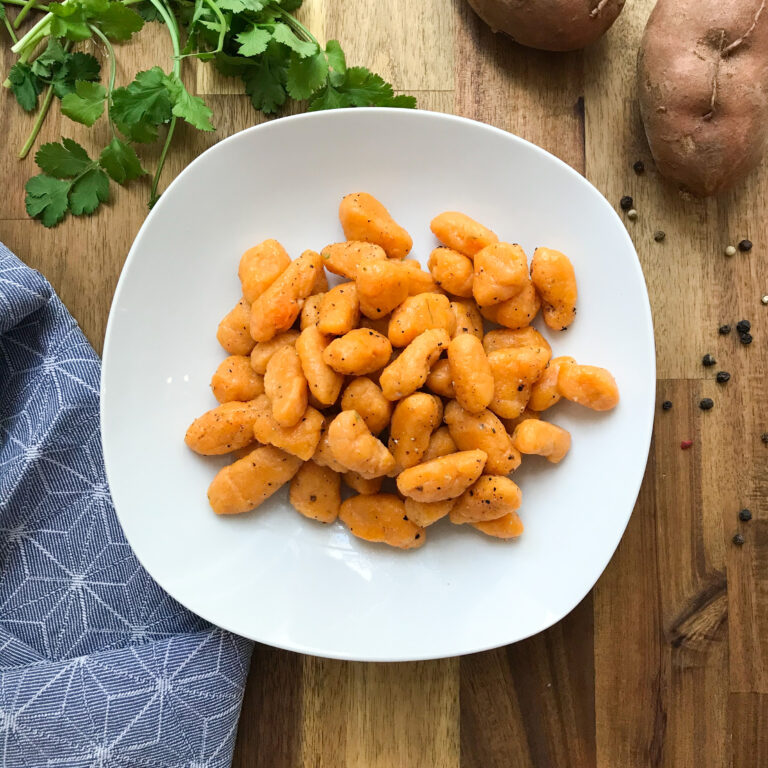 Read more about the article Süßkartoffel Gnocchi