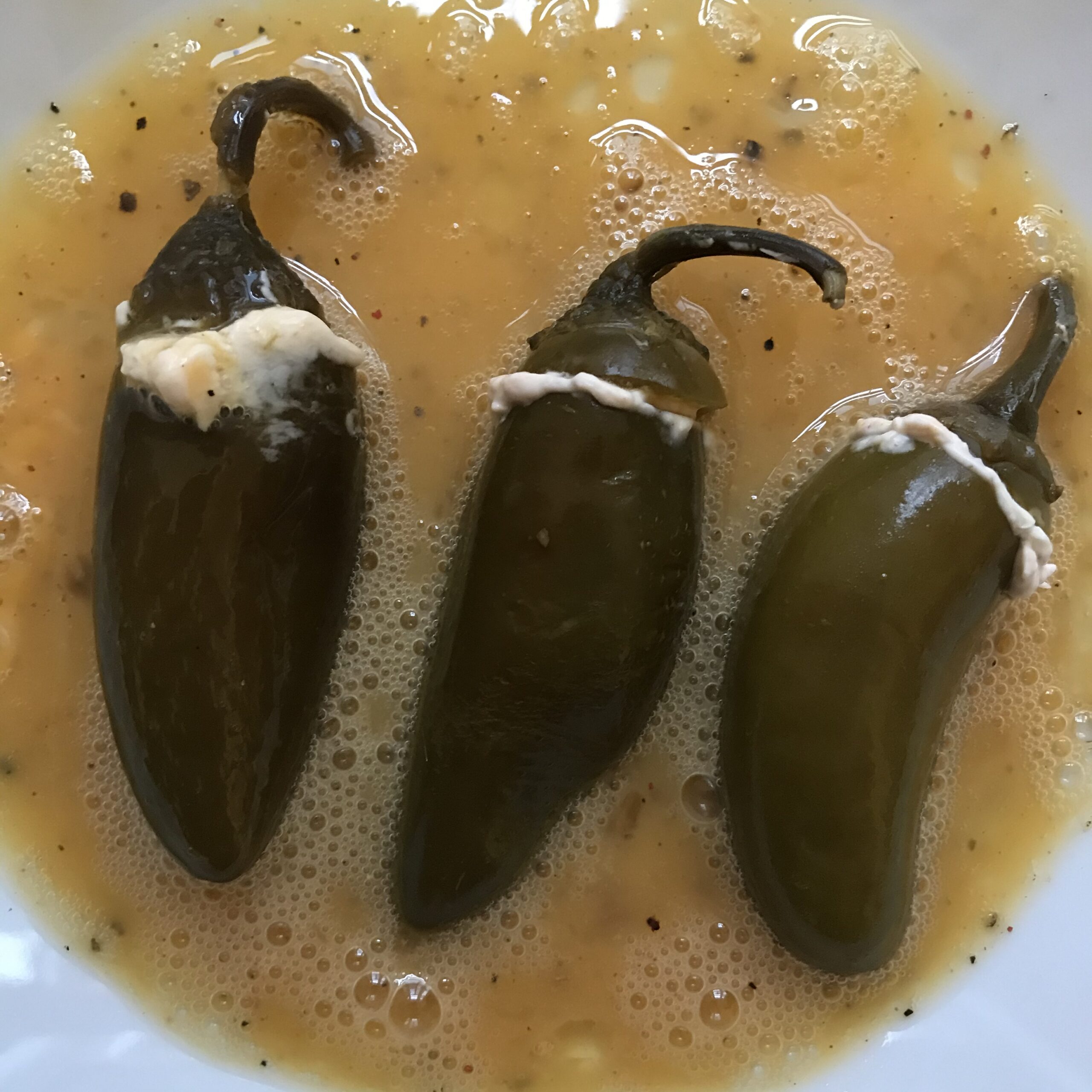 Jalapeños in Ei