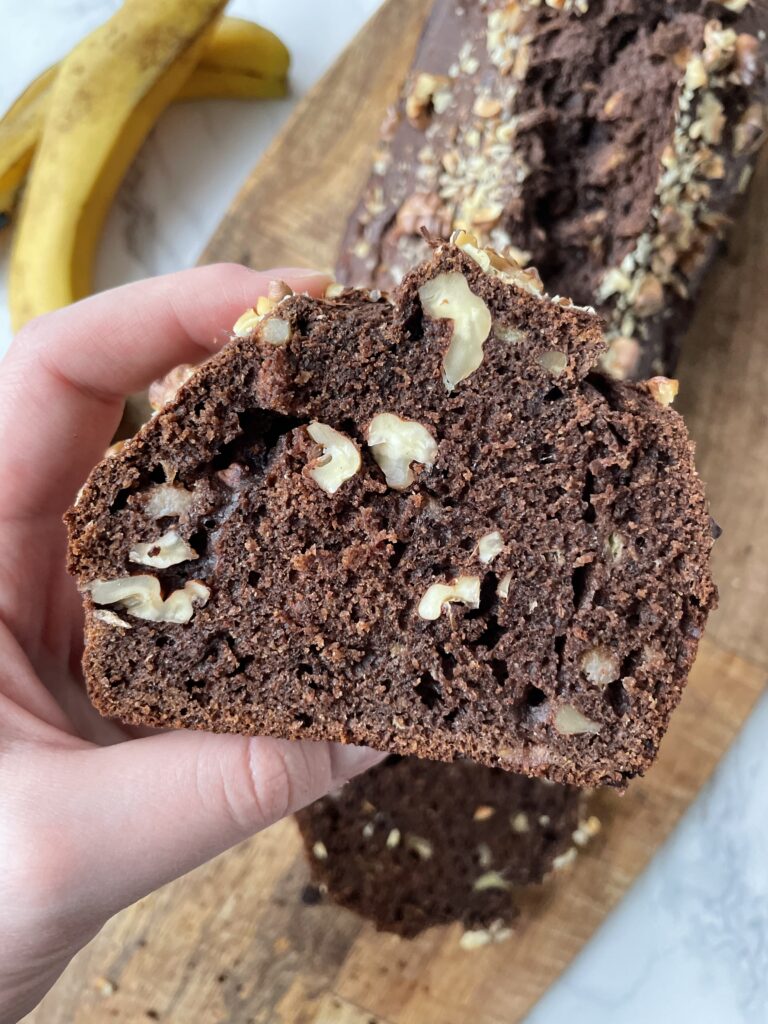 Schokoladen Bananenbrot